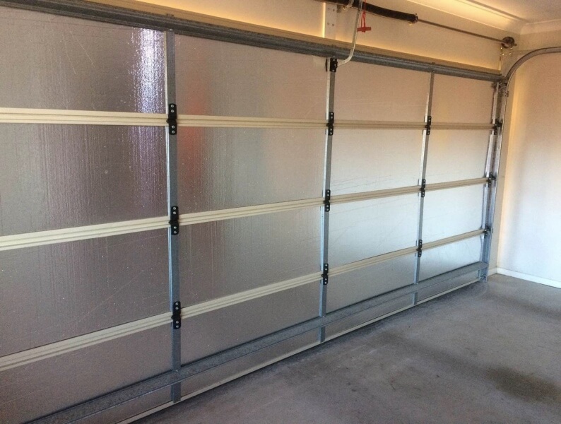 garage door insulation for fire stations