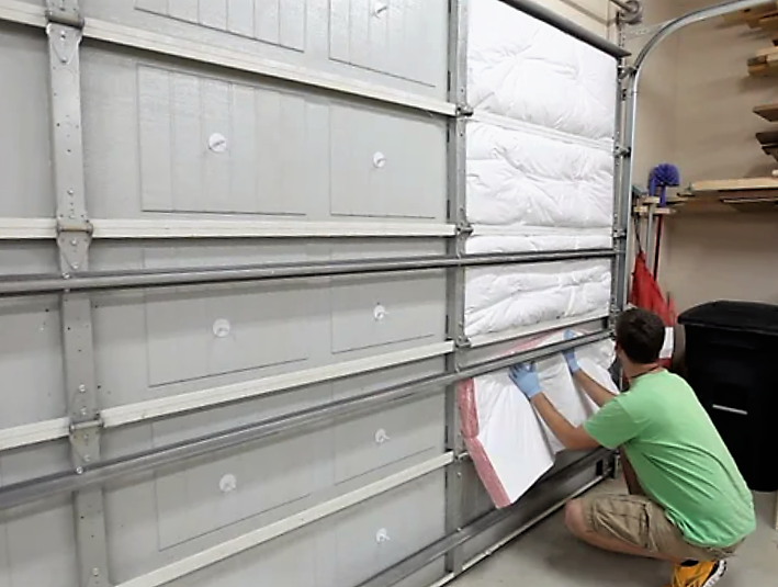 garage door insulation for craft rooms