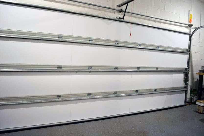 recyclable insulated garage doors