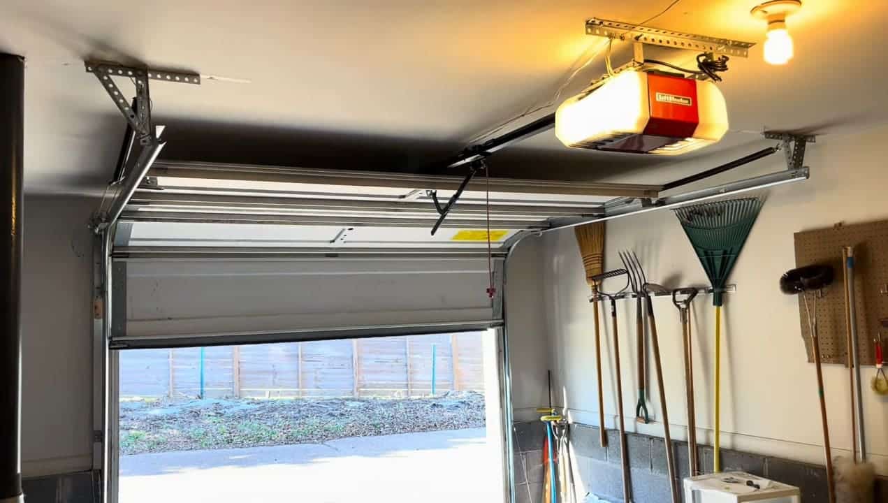 garage door inspection after long vacancy