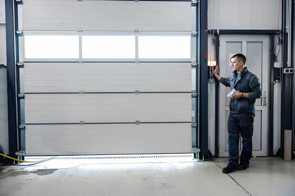 garage door inspection for faulty wiring