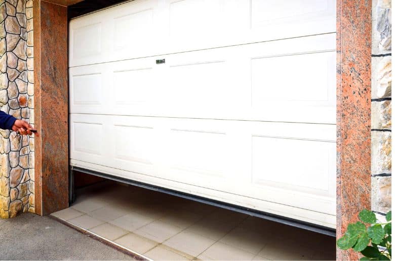 how to check garage door lubrication