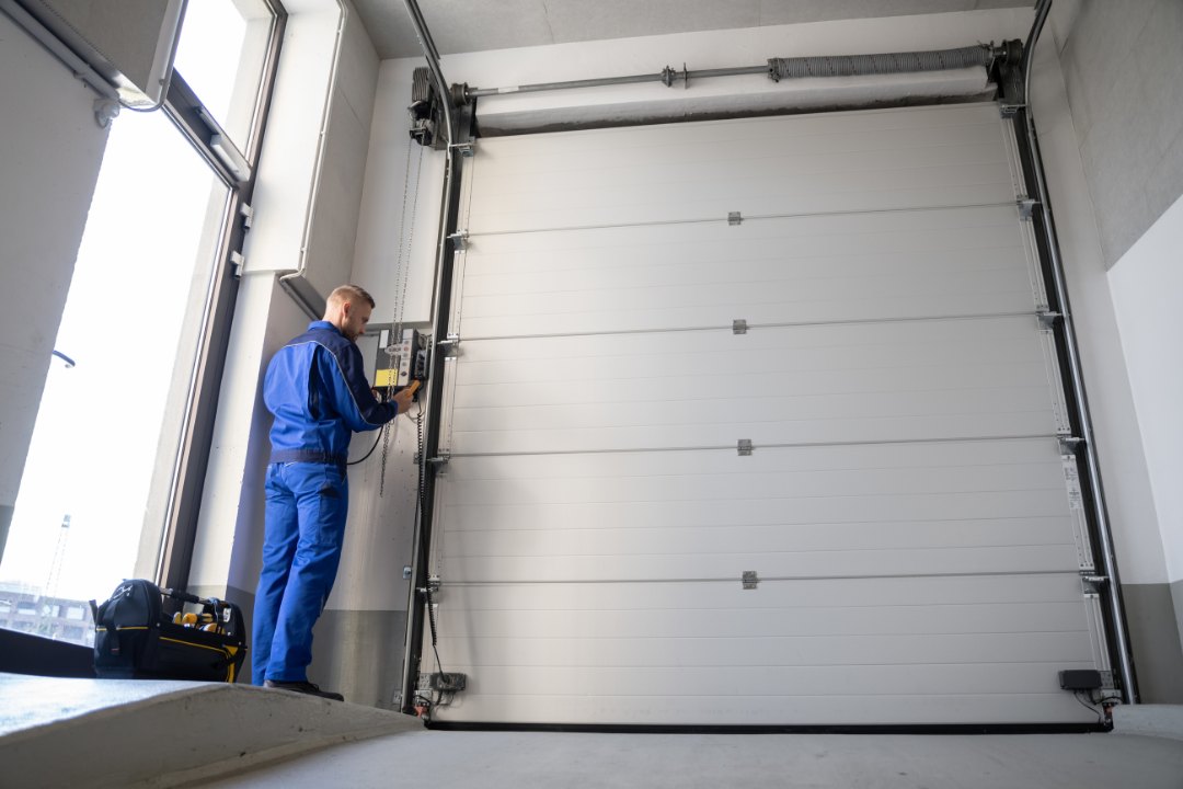 how to check garage door alignment