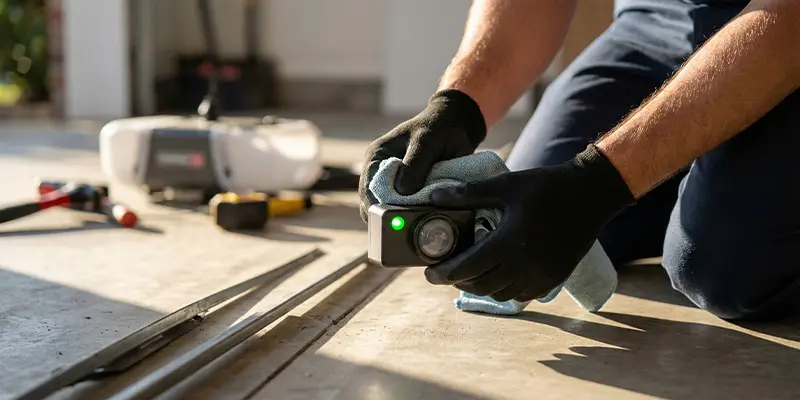 How to Fix Garage Door Sensor After Painting the Garage