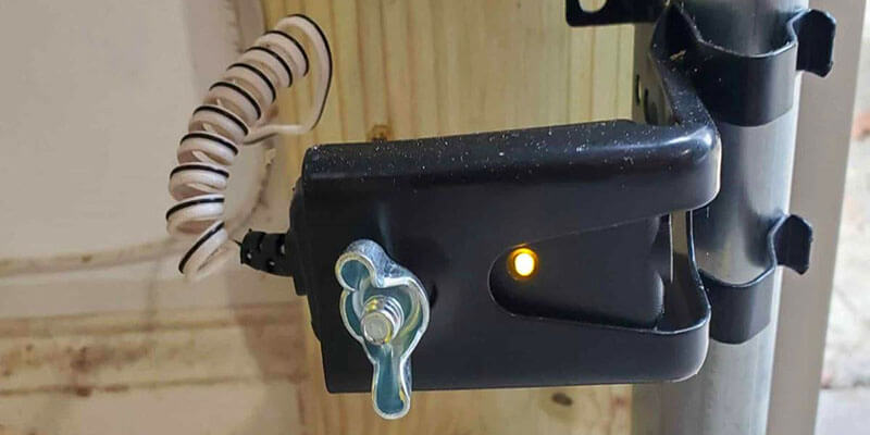 How to Fix Garage Door Sensor Wiring Using Electrical Tape
