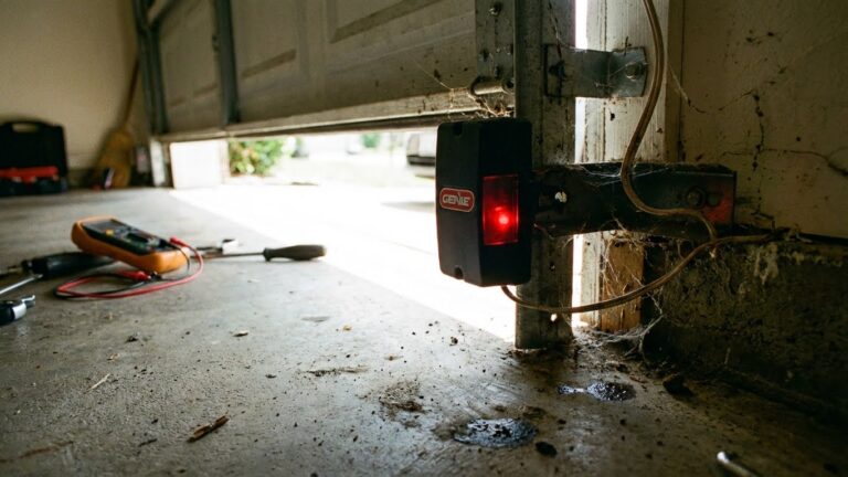 How to Troubleshoot Craftsman Garage Door Sensors Quickly